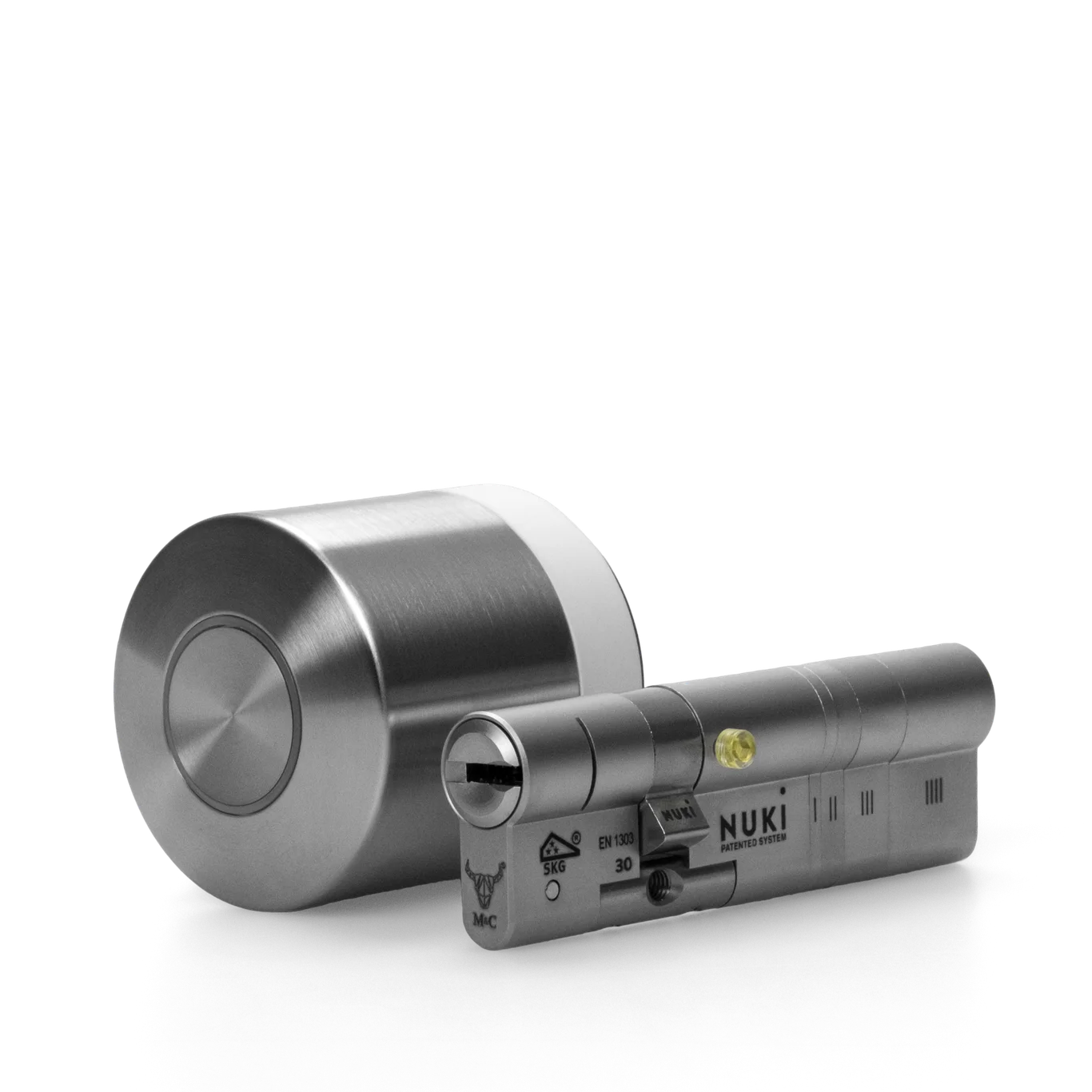 Nuki Smart Lock Ultra cu cilindru universal inclus - imagine de produs Nuki Smart Lock Ultra cu cilindru universal inclus - imagine de produs